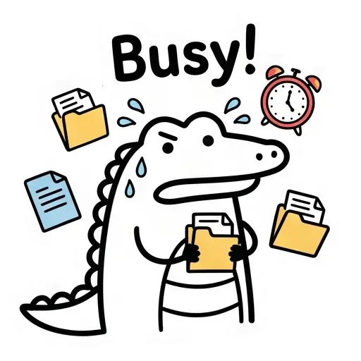 florak stickers, cute, funny, stickers, WhatsApp stickers, sticker pack, Alligator (4)